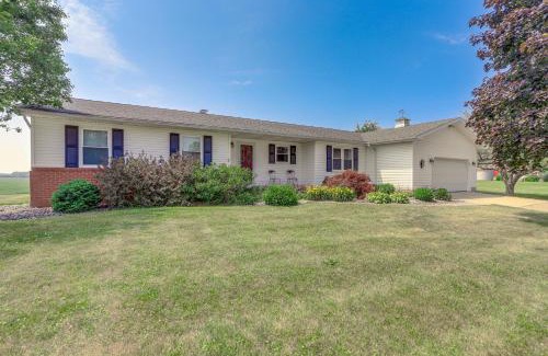 New Haven  Huron County House | Quiet Greenwich Home with Pool and Screened Porch!