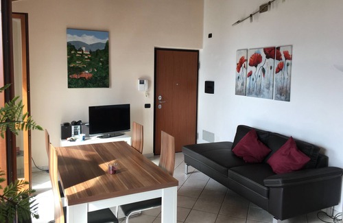 Brezzo di Bedero Condo | Quiet holiday resort, fantastic lake views, solar heated pool, WiFi