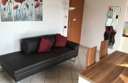 Brezzo di Bedero Condo | Quiet holiday resort, fantastic lake views, solar heated pool, WiFi