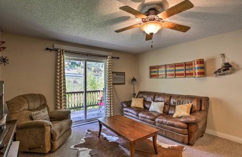 Deadwood Apartment | Quiet Lead Condo with Balcony - 5 Mi to Ski Lifts!