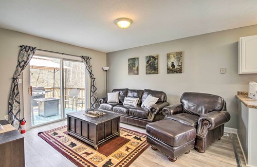 Morristown House | Quiet Morristown Hideaway w/ Deck & Fire Pit!
