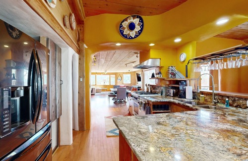 Valdez House | Quiet Mountain Retreat - Fireplace, Pizza Oven, WiFi, Washer & Dryer, Dogs OK