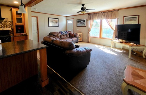 Fishs Eddy House | Quiet & Secluded!!! New home on 200+ acres of private land. 3 BR, 2 Full bath.