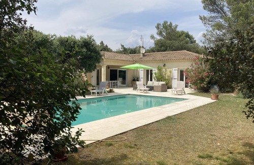 Saint-Siffret Villa | Quiet villa St Siffret 10 minutes from Uzes