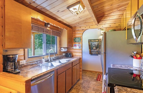 Clinton Cabin | Quigley Brewster Creek Cabin - The views are AMAZING!