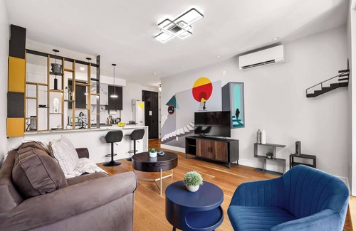 Bedford-Stuyvesant Condo | Quincy Place by Rove | Patio & Shared Courtyard