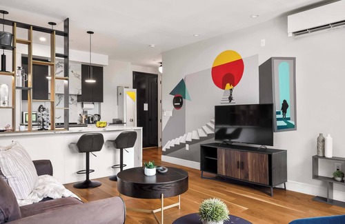 Bedford-Stuyvesant Condo | Quincy Place by Rove | Patio & Shared Courtyard