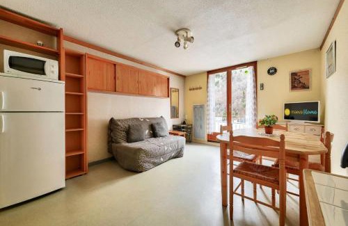 Bareges Apartment | Résidence Artigalas - Studio avec balcon et parking couvert dans le contre de Barèges MAE-8524