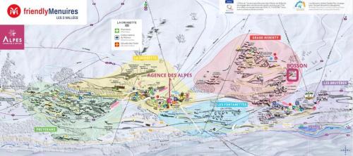 Les Menuires Apartment | Résidence Bosson - Appartement 8 personnes ski aux pieds aux Ménuires MAE-3814