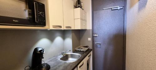 Aime Apartment | Résidence Diamant - Studio confort cabine de 24 m² au pied des pistes MAE-3074