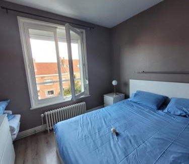 Malo-les-Bains Apartment | Résidence Malouine "les roses de Malo les bains" Appartement avec balcon
