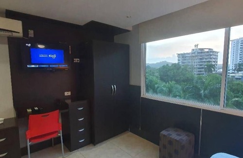 El Cangrejo Apartment | R.1108 Lindo aparta estudio equipado tipo ejecutivo.