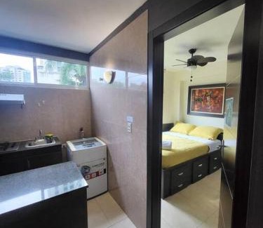 El Cangrejo Apartment | R.7-7 Lindo estudio de 2 recámaras, zona turística
