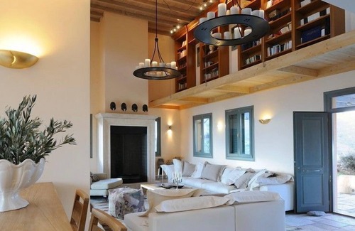 Andros Villa | R 722 Spacious Villa with Magnificent Sea View Breakfast Included