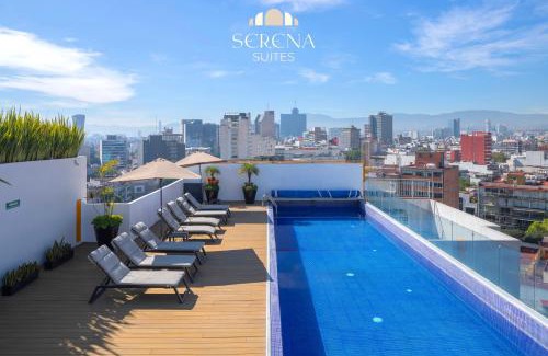 Hipodromo Apartment | Radiant Rooftop Apartment in Central Condesa with AC & Pool