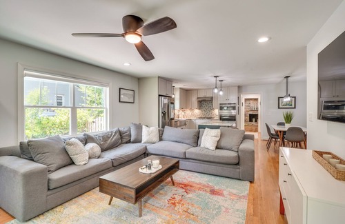 East Raleigh House | Raleigh Vacation Rental w/Deck, Garden & Backyard