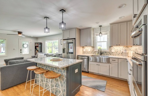 East Raleigh House | Raleigh Vacation Rental w/Deck, Garden & Backyard
