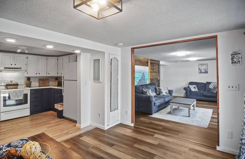Parsonsfield House | Randall Lake Modern Camp feet to private lake 3 bedroom, 1 bath