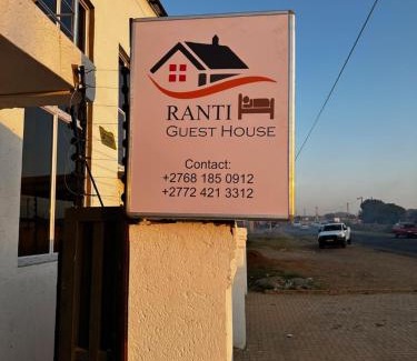 Polokwane Bed & Breakfast | RANTI Guest House