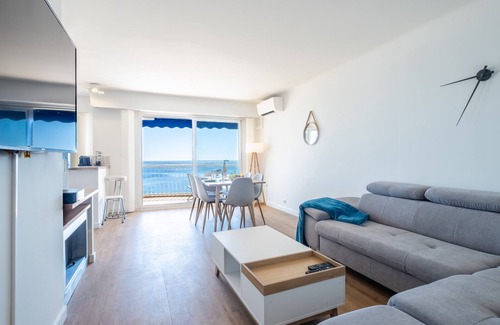 Pointe Croisette Apartment | RARE! 2-Br Seafront Apartment