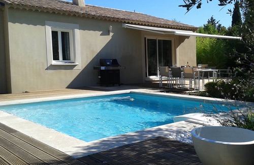 Les Angles House | Recent house with private pool in a residential area near the town center