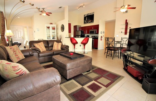 Westridge House | Red Corvette House with Theater Room