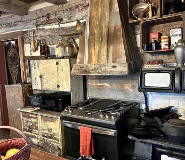 Rutherfordton House | Redesign Wooden Cabin with Jacuzzi and Front Porch in North Carolina