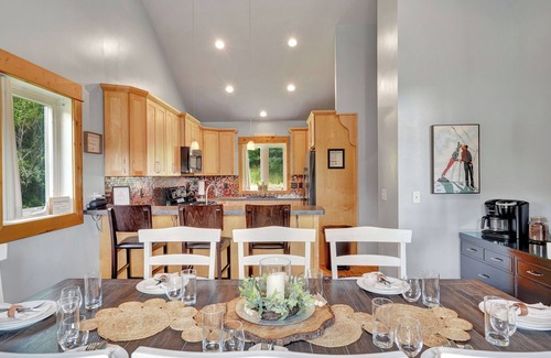Ellicottville Ski Chalet | Redroof Ellicottville Chalet, Sauna, 8' ft hot tub and the best views!
