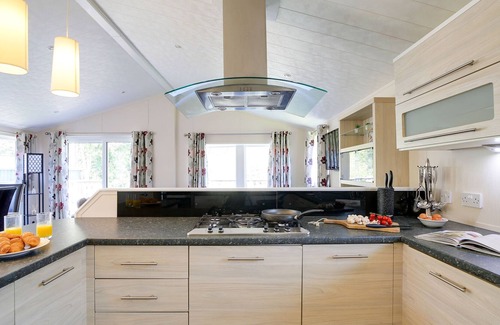 Wadebridge Cabin | Reduced rates for Aug @ Woodland Lodge St Minver, nr Rock, sleeps 6 dog friendly
