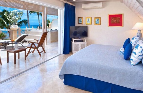 Reeds Bay Condo | Reeds Penthouse 12 | Beach Front - Located in Exquisite Saint James with Private Chef Services