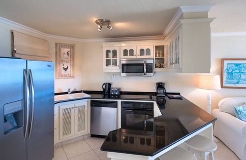 Reeds Bay Condo | Reeds Penthouse 13 | Beach Front - Located in Tropical Saint James with House Cleaning Included
