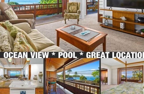 Kahaluu Bay Villa | Reefside Suite at Seaspray Ocean View