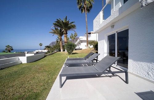 Los Gigantes Apartment | Refurbished 2-bed in popular Los Gigantes w/private garden, terrace & sea views