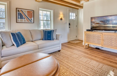 Greenport House | Refurbished North Fork cottage with large yard, patio, grill, AC & washer/dryer