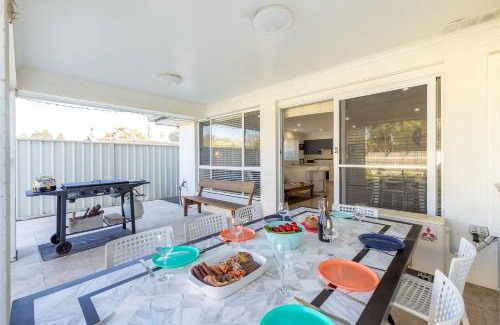 Anna Bay House | Relax at Pacific 1 private duplex with enclosed yard