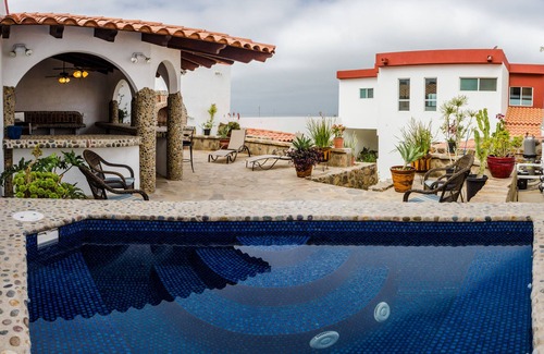 La Fonda House | Relax Baja - Oceanview Home w/ secluded Beach, private Hot Tub & communal Pool