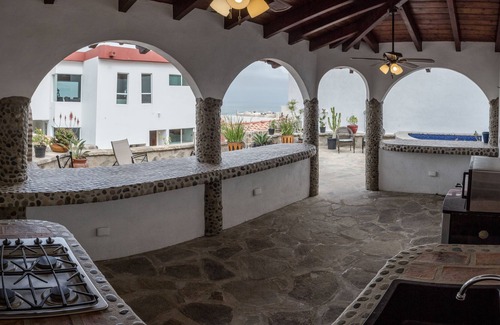 La Fonda House | Relax Baja - Oceanview Home w/ secluded Beach, private Hot Tub & communal Pool