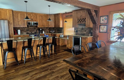 Sunrise Beach House | Relax by Lake of the Ozarks in your spacious Sunrise Beach retreat on 1 acre.