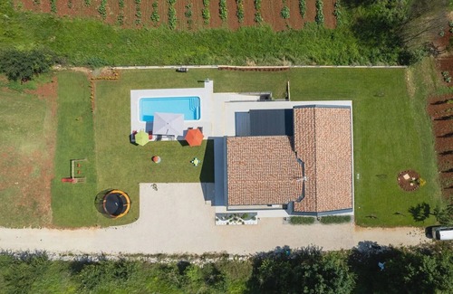 Skropeti Villa | Relax in a Villa with Pool Surrounded by Picturesque Space