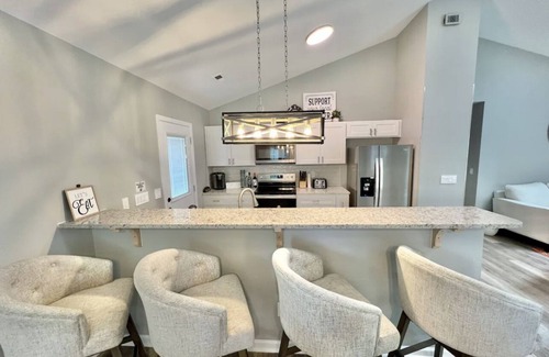 Greensboro House | Relax in an inviting Boho Bungalow inspired home! Near DT GSO