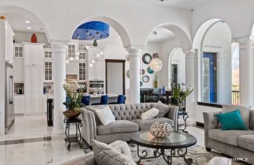 Hurricane House | Relax in Style:Luxurious Vacation Home near Zion Park-Heated Private Pool & Spa