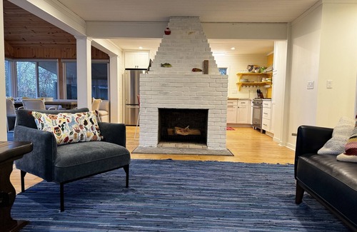 Mill Creek House | Relax on your own private beach on stunning Lake Michigan