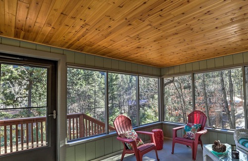 Ruidoso Cabin | Relax with peaceful river views and wildlife sightings. A perfect retreat.
