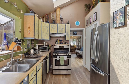 Lagunitas House | Relaxing redwood forest home with hot tub and sauna at Lagunitas Creek