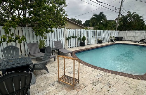 Coral Ridge Isles House | Relaxing 4BR 2BA Home With Wifi and Private Pool in Fabulous Fort Lauderdale