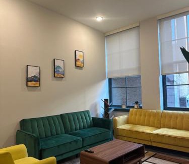 Gateway District Apartment | Relaxing Playhouse Square Apartment