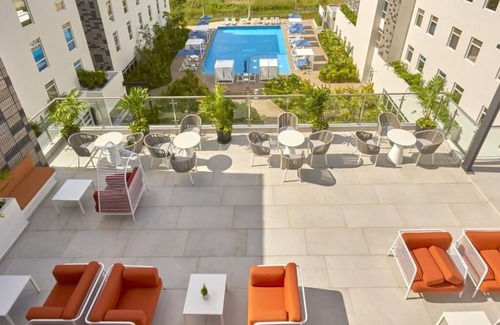 Benito Juarez Hotel | Relaxing Stay Near CUN | 2 Rooms w/Kitchenette, Pool, Rooftop Terrace & Shuttle