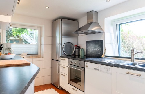 Langballigholz House | Relaxing vacation with sea views, sauna & fireplace right on the Flensburg Fjord