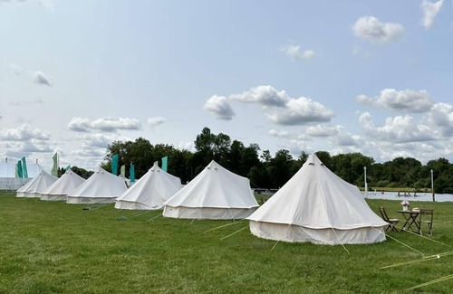 Henley-on-Thames RV Rental | Remenham Farm Glamping Tent 3 - During Henley Royal Regatta 2024