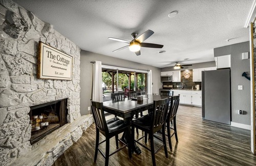 Grove Cabin | Remodeled cabin on Grand Lake with boat slip and boat dock. Pet-Friendly!